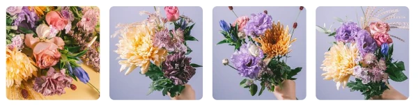 神無月のおまかせブーケ
手にした画像